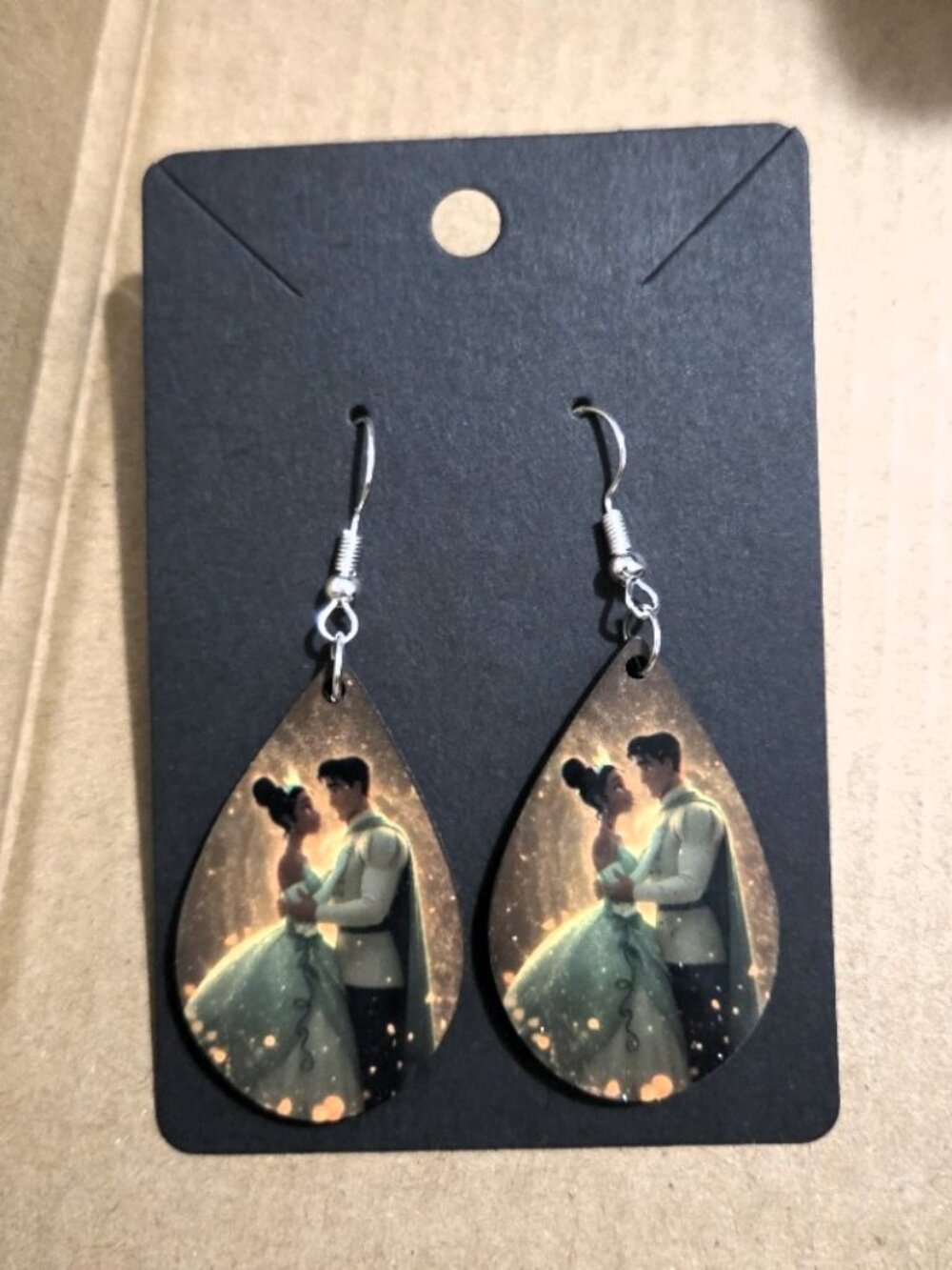 Princess and the Frog Movie Earrings